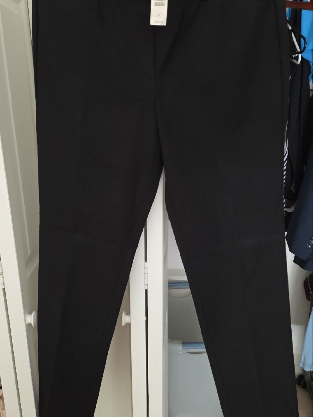Talbots Black womens Dress Pants - Slim Tapered Fit - Picture 5 of 9